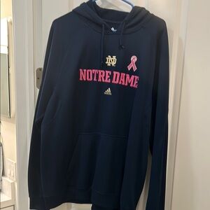 Adidas Notre Dame Navy Hoodie